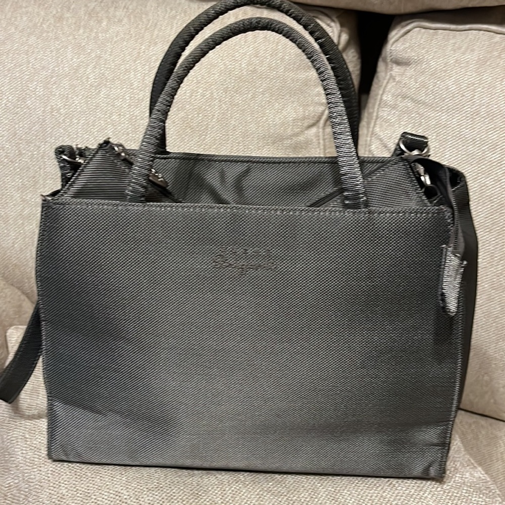 SUZAN BRIGANTI,gray purse